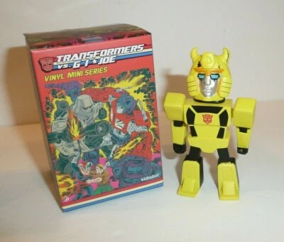 BUMBLEBEE Mystery Vinyl Mini Series Transformer GIJOE Kidrobot Figure Autobot - Image 1 of 3