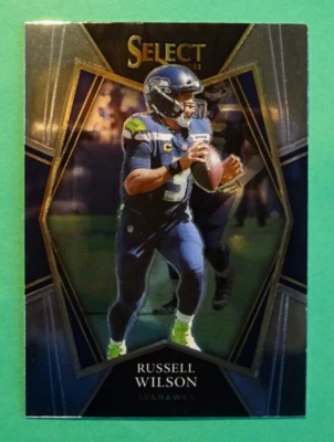 2021 Panini Select RUSSELL WILSON #130 Premier level, now New York Giants. - Image 1 of 4