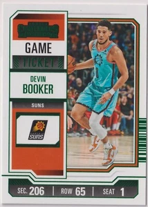 Devin Booker 2023-24 Panini Contenders Game Ticket Green Foil #85 - Picture 1 of 2
