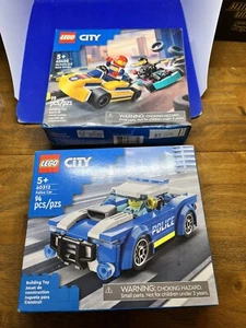 2 juegos de coches y karts City LEGO 60312 y 60400, nuevos precintados - Imagen 1 de 9