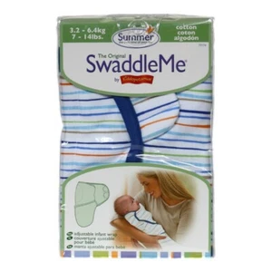 Kiddopotamus by Summer Infant SwaddleMe Cotton  Infant Wrap S/M Unisex - Picture 1 of 4