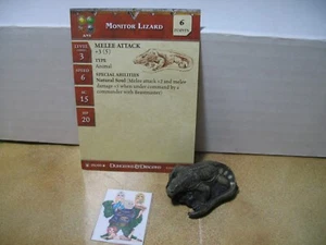 =Dungeons and Dragons D&D Monitor Lagarto 29/60 con tarjeta= - Imagen 1 de 1