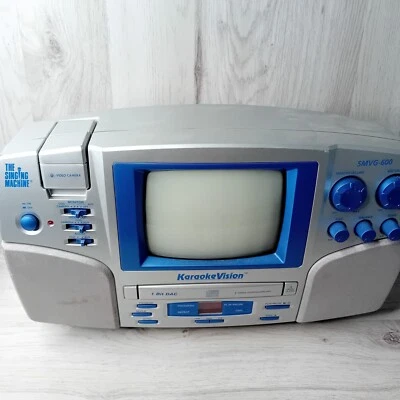 MTV THE SINGING MACHINE SMVG-600 KARAOKE NOT TESTED SPARES OR REPAIRS RARE 2003 - Image 1 of 4