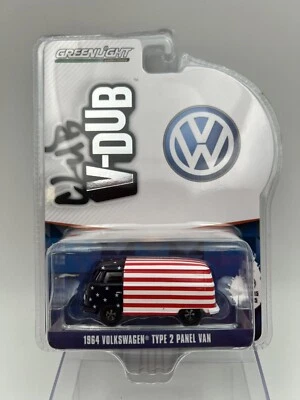 GREENLIGHT 1:64 VW TYPE 2 FOURGONNETTE ÉTATS-UNIS - Photo 1/3