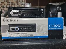 CLARION CZ109E Radio samochodowe Odtwarzacz CD MP3 WMA AUX Przedni Old-Timer