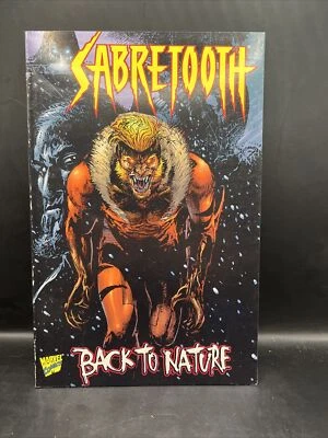 Sabretooth Marvel (1998) Vol 2 #1 Back to Nature Graphic Novel — 第 1/2 张图片