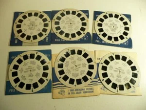 VIEWMASTER 6 REELS WASHINGTON DC 136A/B/C, MT VERNON 76, 261, SP-9026 - Picture 1 of 7