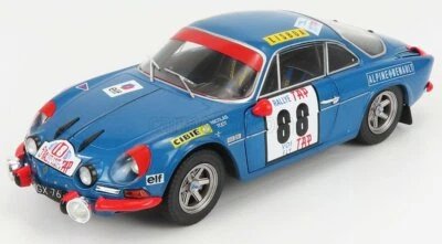 1/18 SOLIDO - RENAULT - ALPINE A110 1600S N 88 WINNER RALLY PORTUGAL 1971 180420