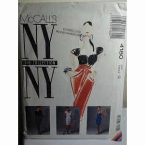 McCalls Sewing Pattern 4180 NY Collection, Jacket UNCUT! 1989 Vintage Size US 12 - Picture 1 of 7
