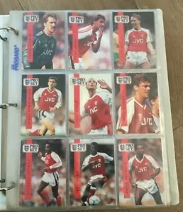 PRO-SET FOOTBALL TRADING CARDS - 1990-1991 – ARSENAL - Picture 1 of 4
