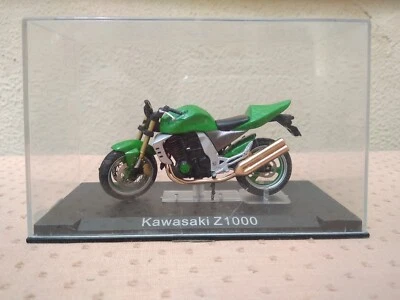 KAWASAKI Z1000 DE AGOSTINI raro modellino die-cast scala 1:24 nuovo (2002) - Immagine 1 di 4