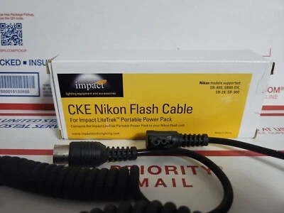 Impact CKE Nikon Flash Cable For Impact LiteTrek - Image 1 of 4