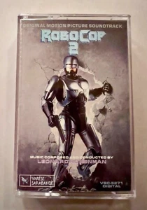 ROBOCOP Original Motion Picture Soundtrack (Cassette, 1987) Basil Poledouris - Picture 1 of 3
