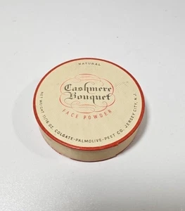 Vintage Colgate Palmolive Peet Cashmere Bouquet Face Powder Natural Makeup - Picture 1 of 3