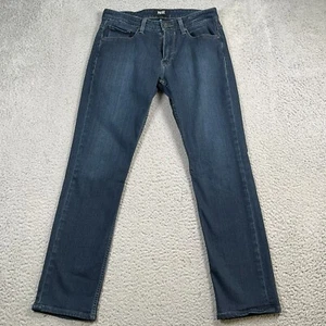 Jeans Paige Para Hombre 30x30 Federal Cellar Cremallera Mosca Desteñido Lavado Medio Denim Hecho en EE. UU. - Imagen 1 de 17