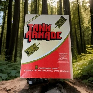 Tank Arkade - Avalon Hill - Cassette TRS 80 Commodore PET Vic 20 Atari 400 800 - Picture 1 of 15