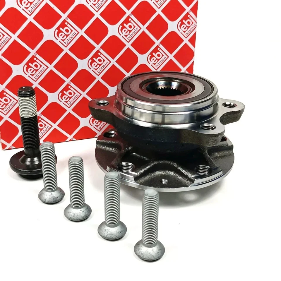 FEBI Radlager Satz Vormontiert mit GSP Radnabe Vorne AUDI A6 C6 3.0 TDI QUATTRO - Bild 1 von 1