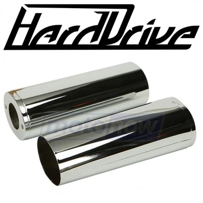 HardDrive Fork Slider Covers for 1990-2014 Harley Davidson FLSTF Fat Boy - an - Imagem 1 de 4