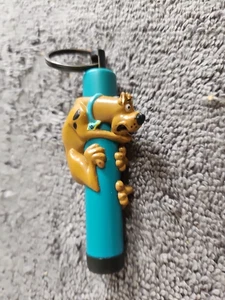 Scooby Doo Schlüsselanhänger Schlüsselring Taschenlampe 1999 Hanna-Barbera Light Penlight funktioniert - Bild 1 von 4