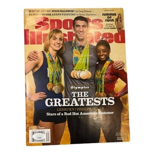 USA Gymnastics Simone Biles Signed Sports Illustrated Magazine 8/22/16 JSA COA - Picture 1 of 1