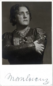 Tenor MAX LORENZ Autograph Signed Photo as Tristan - Wagner Heldentenor w/ CoA - Picture 1 of 2