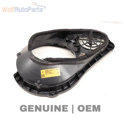 Mercedes-Benz SL500 2007-2012 - Altavoz puerta delantera izquierda / Soporte de montaje de woofer Foto 1 de 4