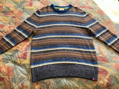 Suéter de hilo a rayas Scotch & Soda talla XL Foto 1 de 4