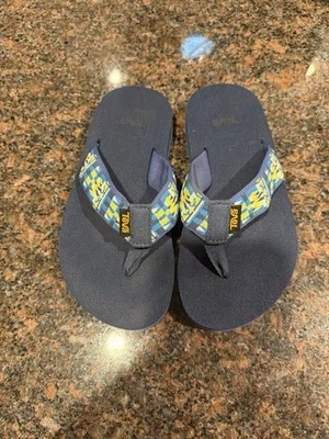 Сандалии-шлепанцы Teva для мальчиков размер 13 - Изображение 1 из 3