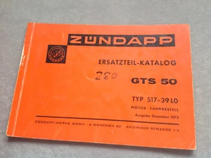 Original Zündapp Ersatzteil Katalog GTS 50 Dezember 1972 Nr.2 - Picture 1 of 1