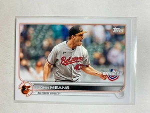 John Means 2022 Topps Opening Day Baltimore Orioles #112 Card - Picture 1 of 2