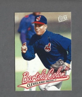Bartolo Colon Cleveland Indians 1997 Fleer Ultra #550 - Image 1 of 2