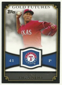 TOPPS BASEBALL 2012 - ALEXI OGANDO - GOLD FUTURES - #18 - TEXAS RANGERS - Foto 1 di 1