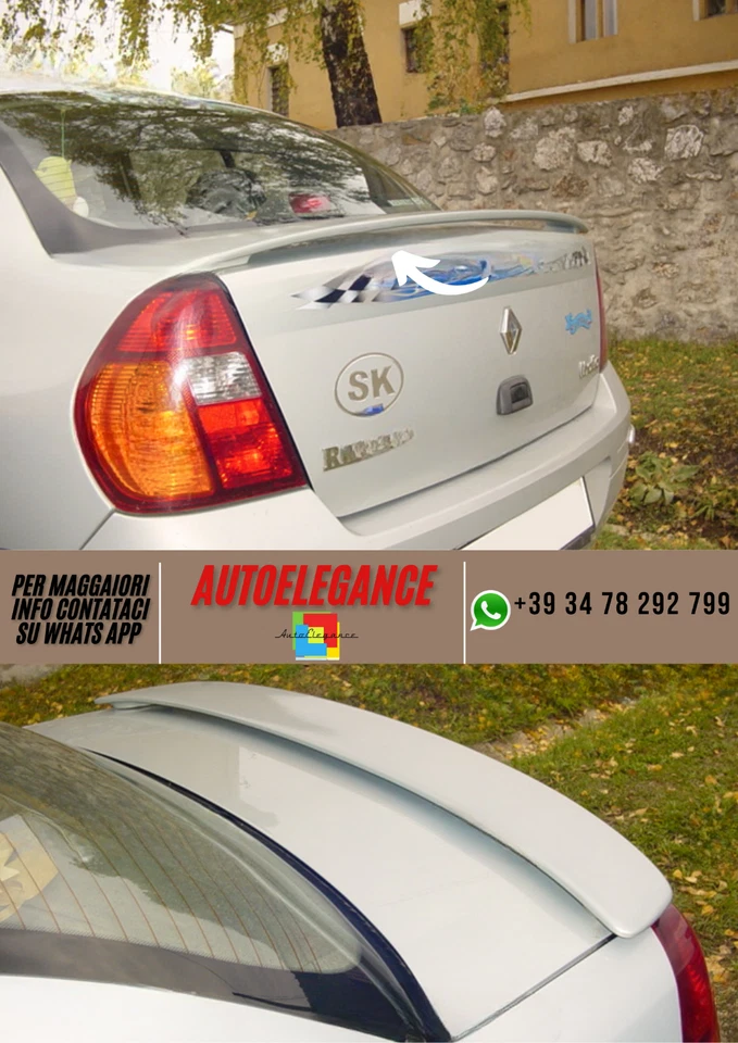 ❤️Tapón Spoiler Para RENAULT Thalia❤️ - Imagen 1 de 1