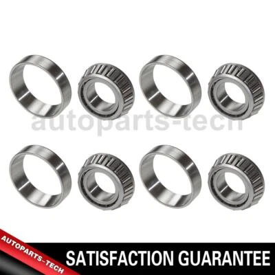 4x National Front Inner Front Outer Wheel Bearing and Race Set For BMW 1963~1964 - Image 1 of 4