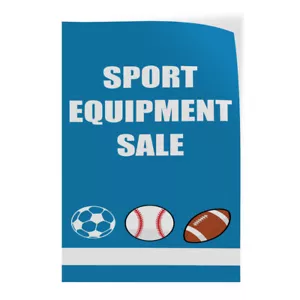 Door Decals Vertical Vinyl Stickers Multiple Sizes Sport Equipment Deal Vinyl - Picture 1 of 6