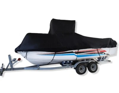 labwork 420D Classic Accessories DryGuard Heavy Duty Boat Cover Size 16-18.5 - Image 1 of 4