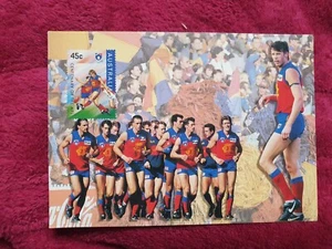 BRAD BOYD FITZROY PRE PAID POSTCARD AFL CENTENARY - Picture 1 of 2