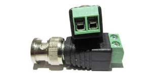 BNC to Screw Terminal Adapter for CCTV - Easy Install, No Splice, Secure Connect - Picture 1 of 8