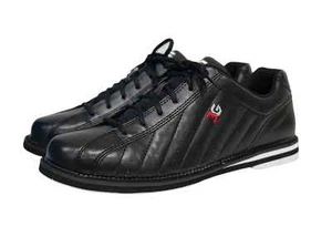 3G Kicks Black WIDE WIDTH Mens Bowling Shoes - Picture 1 of 1