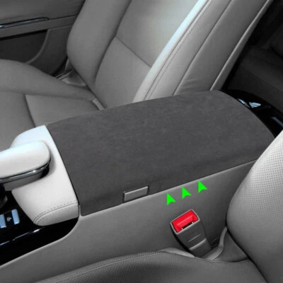 For Mercedes Benz S Class W221 08-12 Console Armrest Box ABS+Suede Leather Cover - Image 1 of 4