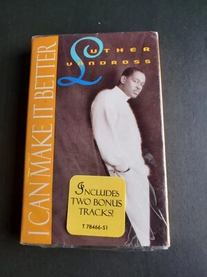 LUTHER VANDROSS I Can Make It Better Cassette Single  BRAND NEW SEALED - Image 1 of 4