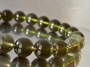 Pulsera 8.3" "Piedra del Espacio Exterior/Energía Cósmica"~Cintamani Saffordita 如意寶珠 E1400 - Imagen 1 de 9