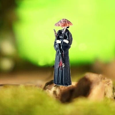 3D miniature figure 1:64 1:87 Jianghu figures ancient style warrior resin orname - Image 1 of 4