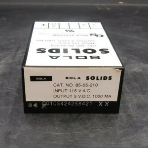 NUEVA FUENTE DE ALIMENTACIÓN ELÉCTRICA SOLA sólidos 85-05-210  - Imagen 1 de 9