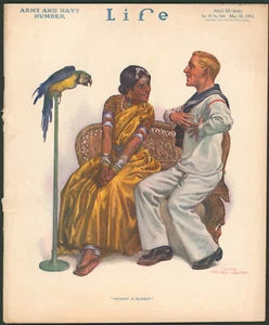 Life Magazine May 30 1912 Otho Cushing Art~Titanic Memorial~Coca-Cola Ad~Kellogg - Picture 1 of 7