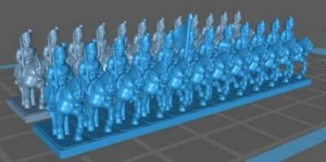 British Houshold Scots Greys - 6mm Minis - Picture 1 of 1
