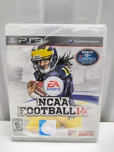 NCAA FOOTBALL 14 For PS3 EA SPORTS Brand New Sealed RARE - Picture 1 of 9