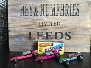3x Matchbox Superfast no.64B-1&4.Version VNM 1.First Tested OVP Mint von 1970 - Bild 1 von 15