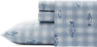 - Queen Sheets, Cotton Percale Bedding Set, Crisp & Cool Home Decor (Methow Plai