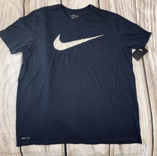 NIKE T-Shirt Men's Size 2XL Navy Nwt